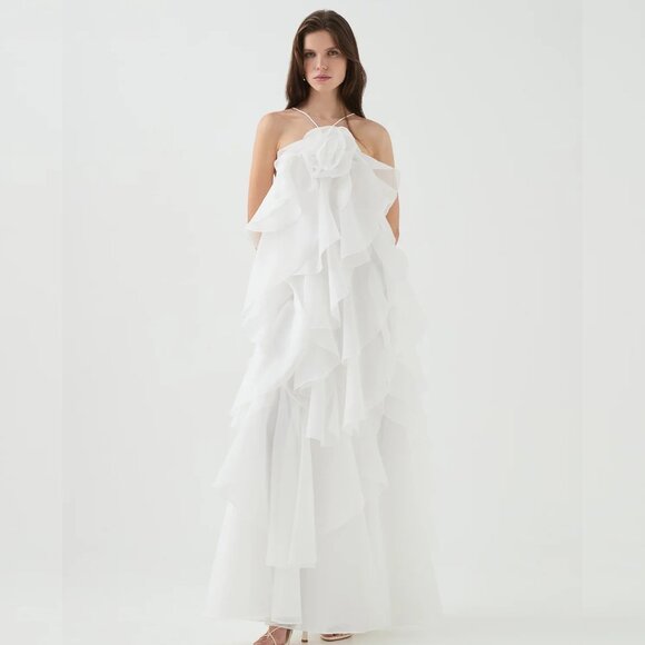 AJE Pandorea Layered Maxi Dress - Picture 1 of 11